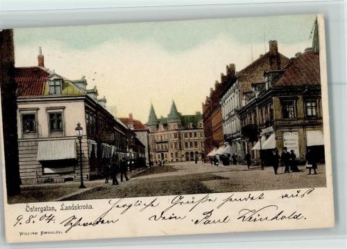 Malmö 1904 - Landskrona Östergatan