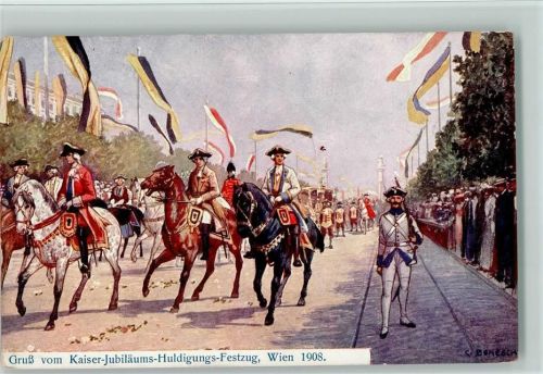 Kaiser Jubiläums Huldigungs Festzug 1908