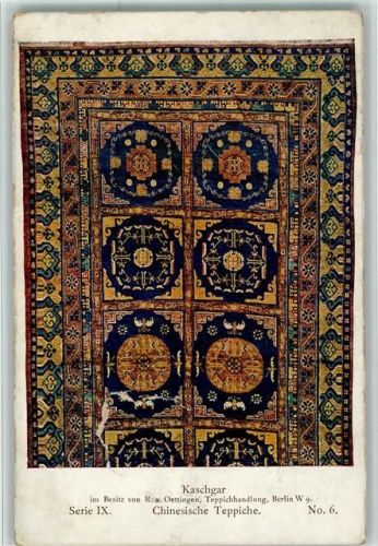 Serie I X Nr. 6 Meisterstücke orientalischer Knüpfkunst in Bildern AK