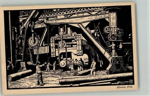 Essen Hammer Fritz - 1812-1912 - Historisches aus den Krupp Betrieben, Berufe , Technik