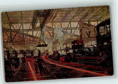 Essen sign Otto Bollhagen - Schienenwalzwerk Friedrich-Alfred-Hütte, Berufe, Technik