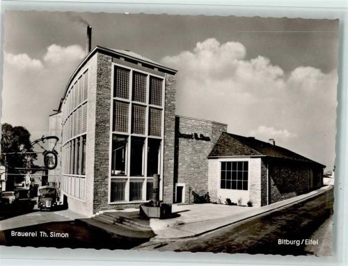Bitburg Th. Simon Brauerei, gute Erhaltung AK