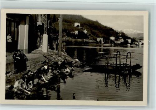 Lugano 1936 Lavandale al lago, gute Erhaltung AK