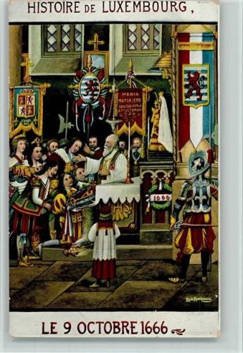 Historismus de Luxembourg - Okrober 1666 - AK