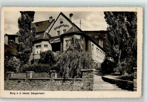Burg 1952 Sängerheim Gasthaus, AK
