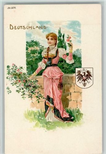 Deutschland - Wappen litho 1898