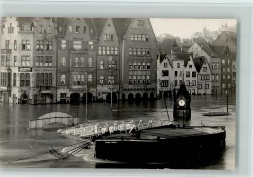 Köln Altstadt-Nord 103 Schöne Aufnahme -1924 Partie am Köln-Düsseldorfer Dampfschiff-Anleger