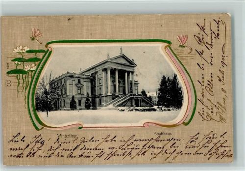 Winterthur 1902 Stadthaus Jugendstilrahmen