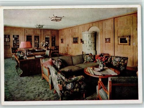 Nr. 467 Berghof Obersalzberg - Arbeitszimmer des Führers