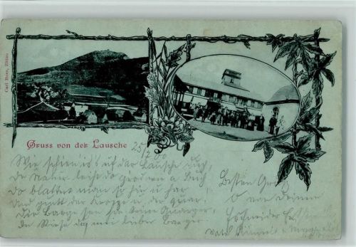 Waltersdorf 1900 Gruß von der Lausche