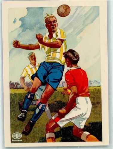 1101 b 9.250 - Spiel und Sport, Fußball AK