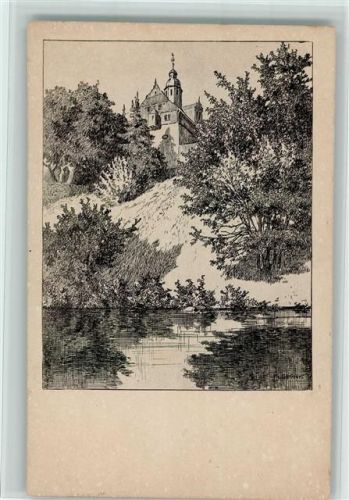 Eisenbach Schloss Federzeichnung sign. Ph. Gönner