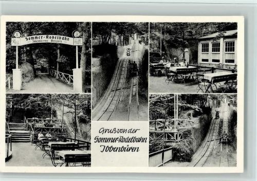 Ibbenbüren Sommer Rodelbahn, sehr gute Erhaltung AK