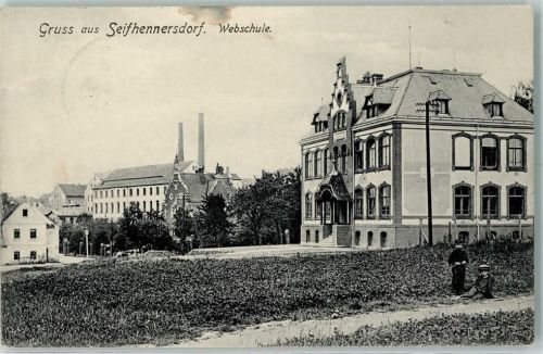 Seifhennersdorf 1912 Webschule