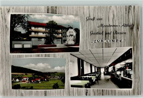 Moosbronn Gasthof Pension Zur Linde Althof