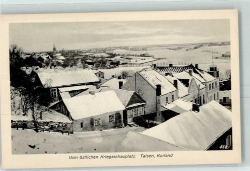 Talsi Vom östlichen Kriegsschauplatz Winter