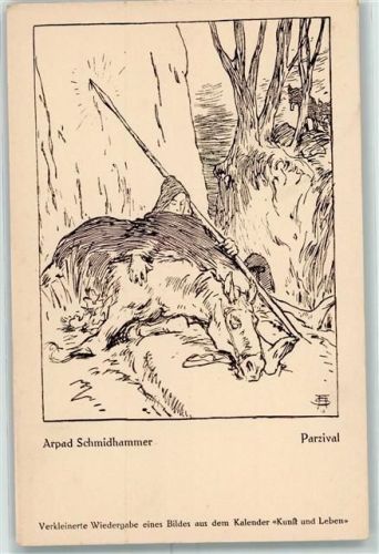 sign. Arpad Schmidhammer Parzival AK