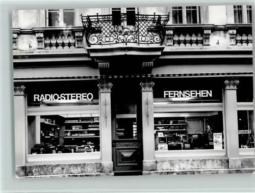 Interlaken 1972 Radio-Stereo, Fernsehen Geschäft AK