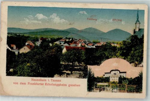Neuenhain Vom Frankfurter Erholungsheim gesehen