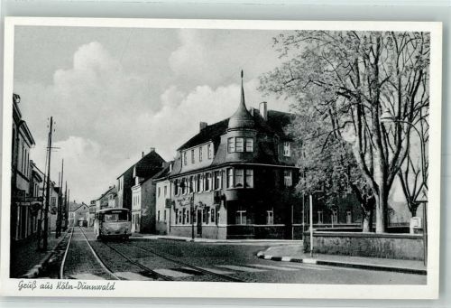 Köln Dünnwald 907 Gasthaus Jägerhof Bes Josef Melzer Bus