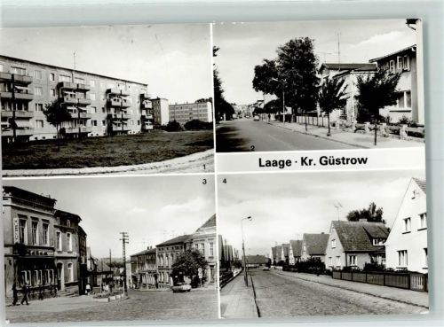 Laage Neubauten Breesener Straße Ernst-Thälmann-Straße Paul-Lüth-Straße