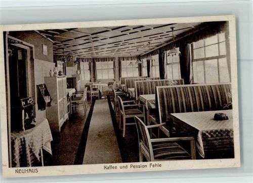 Neuhaus Kaffee Pension Fehle Innenaufnahme
