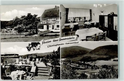Elkeringhausen Pension Haus Sonnenschein Gästeraum Garten Liegeterrasse