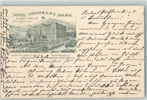 Le Havre 1908 Hotel Panorama Palace St. Jean sur Mer