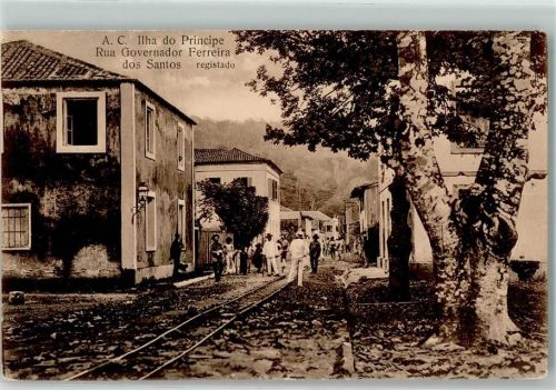 Sao Tome - Rua Governador Ferreira dos Santos