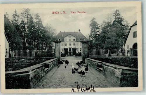 Melle 1910 Haus Bruche AK