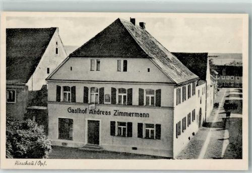 Hirschau Gasthaus-Metzgerei Andreas Zimmermann Gasthausschild