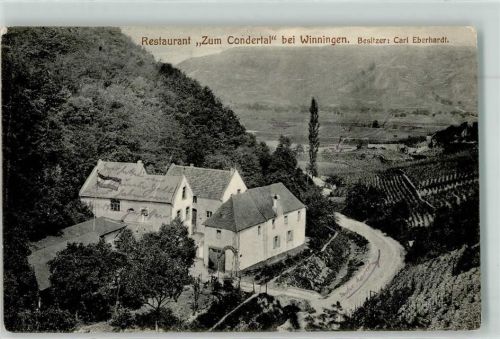 Winningen 1919 Gasthaus Zum Condertal