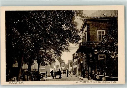 Deidesheim Hauptstraße Königsgarten Fahrrad