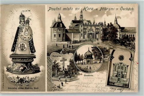 Pribram 1906 Gnadenbild Kalvaria Studanka
