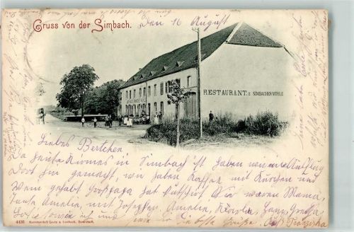 Alsting 1897 Gasthaus zur Simbacher Mühle Fahrrad