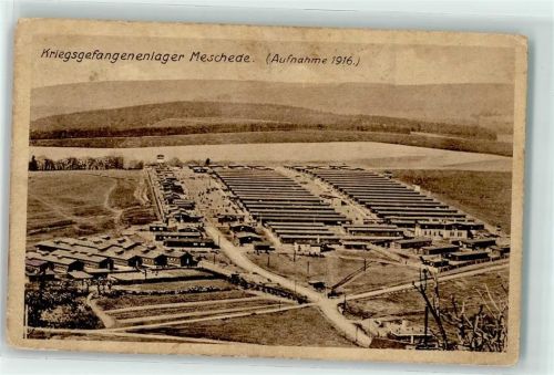 Meschede 1916 WK I Kriegsgefangenlager Meschede 1916