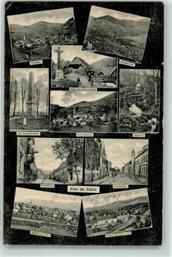 Achern 1907 Ottenhöfen Kappelrodeck Sasbachwalden