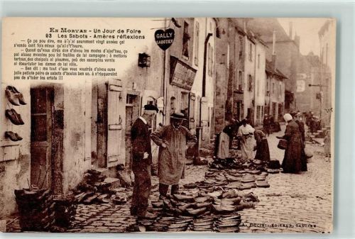 Ouroux-en-Morvan un Jour de Foire les Sabots Ameres reflexions