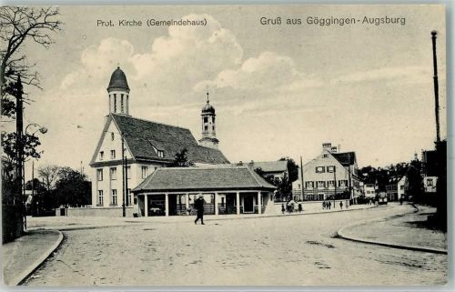 Göggingen Prot. Kirche Gemeindehaus
