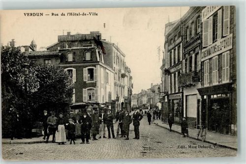 Verdun Rue de l`Hotel de Ville Fahrrad Uniform