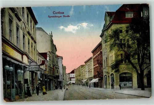 Cottbus 1918 Sprembergerstraße