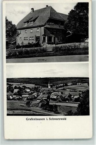 Grafenhausen Gasthaus Konditorei und Cafe Julius Müller