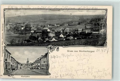 Marktschorgast 1904 Marktplatz