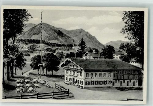 Königsdorf Gasthaus Buchen Gartenwirtschaft