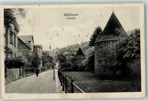 Büdingen Lohsteg Stadtbefestigung