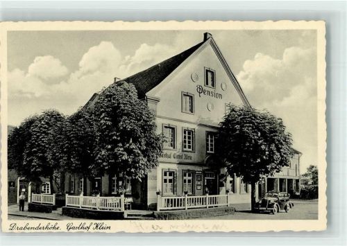 Drabenderhöhe Gasthaus Klein Emailleschilder