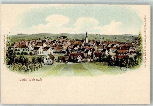 Wolnzach Felle Lithographie