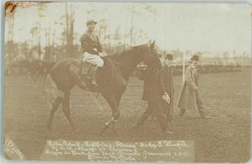 Grunewald 1911 Hockey G. Winkler Sieger im Deutschen Jagd-Rennen