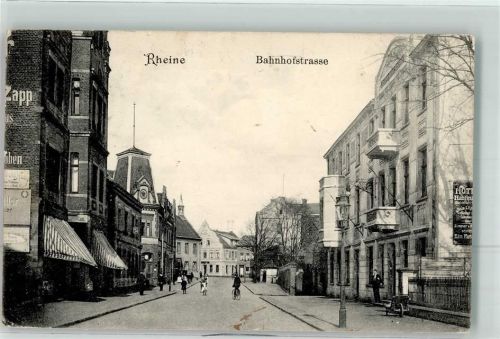 48429 W4440 Rheine 1909 - Bahnhofstraße Fahrrad