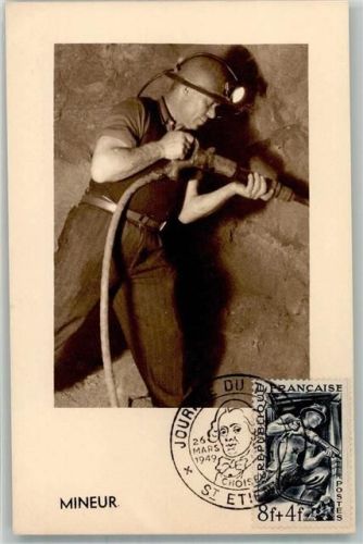 1949 Bergbau Mineur Beruf
